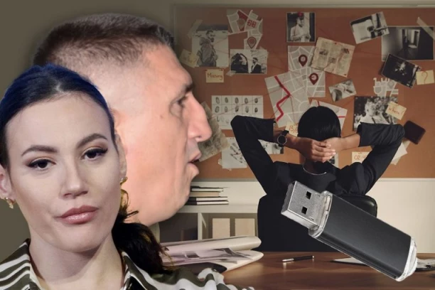 KRISTIJAN GOLUBOVIĆ PRATIO KRISTINU SPALEVIĆ! Detektiv mu doneo USB sa informacijama, pa ga UPOZORIO!