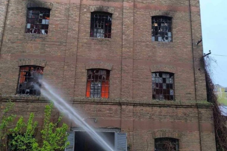 Požar - Stari mlin u Obrenovcu