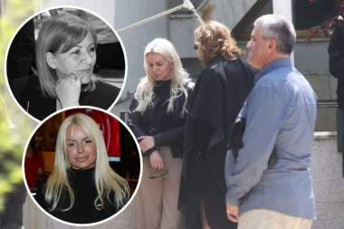 DŽIDŽA U JAVNOSTI POSLE GUBITKA BEBE! Stigla na sahranu Ljiljane Marković - slomljena od tuge, u rukama nosi ovaj cvet (FOTO)