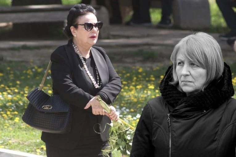 SNEŽANA SAVIĆ STIGLA NA SAHRANU LJILJANE MARKOVIĆ - Glumica sakrila bol i tugu!