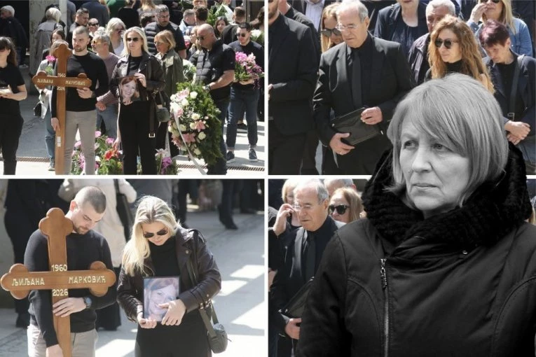 ČEDI MARKOVIĆU POZLILO NA SAHRANI SUPRUGE: Deca ga JEDVA DRŽE u rukama, JECAJI odjekuju grobljem! (VIDEO)