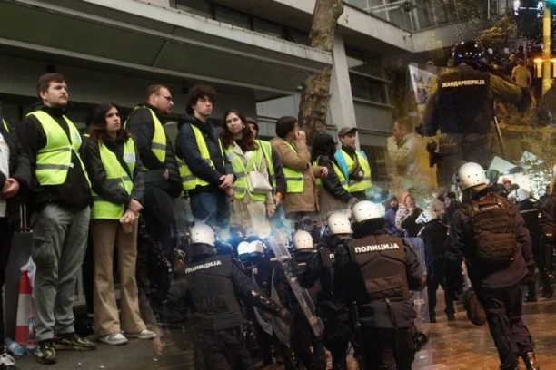 HAOS NA MEDICINSKOM FAKULTETU! Blokaderi upali, morala POLICIJA DA REAGUJE - evo na šta su sve spremni kada gube!