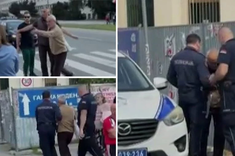 NOVOSAĐANI IZAŠLI NA ULICE ZBOG NASILJA! Policija zbog blokadera brutalno postupala prema starijem čoveku!