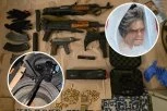 KOD "VRAČARACA" PRONAĐEN SNAJPER ZA LIKVIDACIJU U PRESTONICI! U štek-kući u Vrčinu otkriven arsenal smrti – automati, eksploziv i maske za surova ubistva! (FOTO)