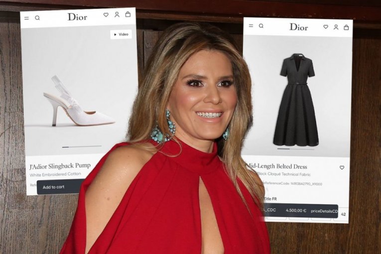 Melina Džinović se udala za milionera Džefrija Pola Arnolda u "Dior" haljini i cipelama