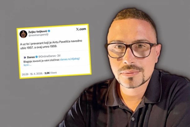 Glavna zvezda blokaderske Nove S, Željko Veljković: Onaj ko je ubio Antu Pavelića je ratni zločinac i tačka! (FOTO)