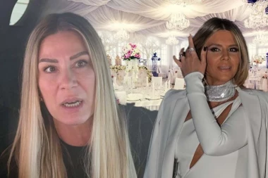 BRUTALNO ZAKUCAVANJE VESNE ĐOGANI O SVADBI MELINE DŽINOVIĆ SA MILIJARDEROM: Pevačica se direktno obratila mladencima! (VIDEO)