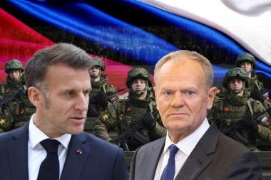 SUROVI EVROPSKI PLAN ĆE NAPRAVITI PAKAO! Makron i Tusk grade novi vojni bedem protiv Rusije!