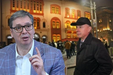 VUČIĆ O REKTORU: Sa predsednikom svoje zemlje nije hteo da razgovara, ali jeste sa "levim smetalima" u Briselu