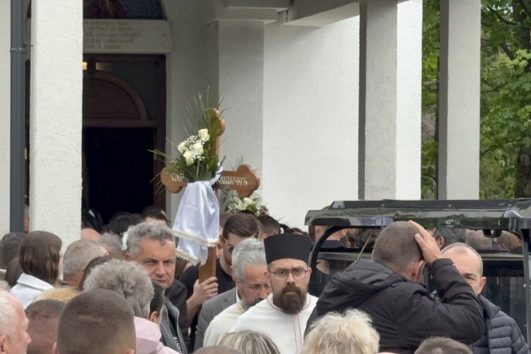 Saša Katančić, sahrana