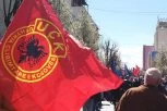 SKANDAL U SKOPLJU! Na protestu studenata Albanaca povici povezani sa OVK i albanske zastave!
