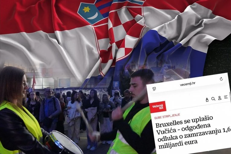 PLAŠE SE SNAŽNE I NEOBORIVE SRBIJE: Ustaška opsednutost Vučićem dolazi do tačke pucanja - pa dokle više?!