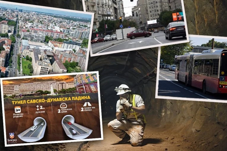 30 AUTOBUSKIH LINIJA IDE ISPOD BEOGRADA! Na 40 metara ispod centra gradi se pravo čudo - projekat koji menja sve! (FOTO)