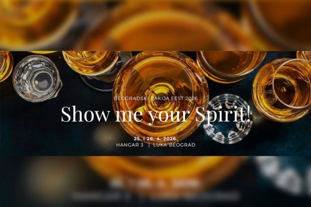 SHOW ME YOUR SPIRIT! Najveći regionalni festival rakije 25. i 26. aprila u Hangaru 3 Luke Beograd!