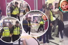 OBEZBEĐENJE JEDVA SAVLADALO POMAHNITALOG ASMINA! Aneli vrišti iz sveg glasa, ISPLIVAO SNIMAK NAJBRUTALNIJEG SUKOBA BEZ CENZURE! (VIDEO)