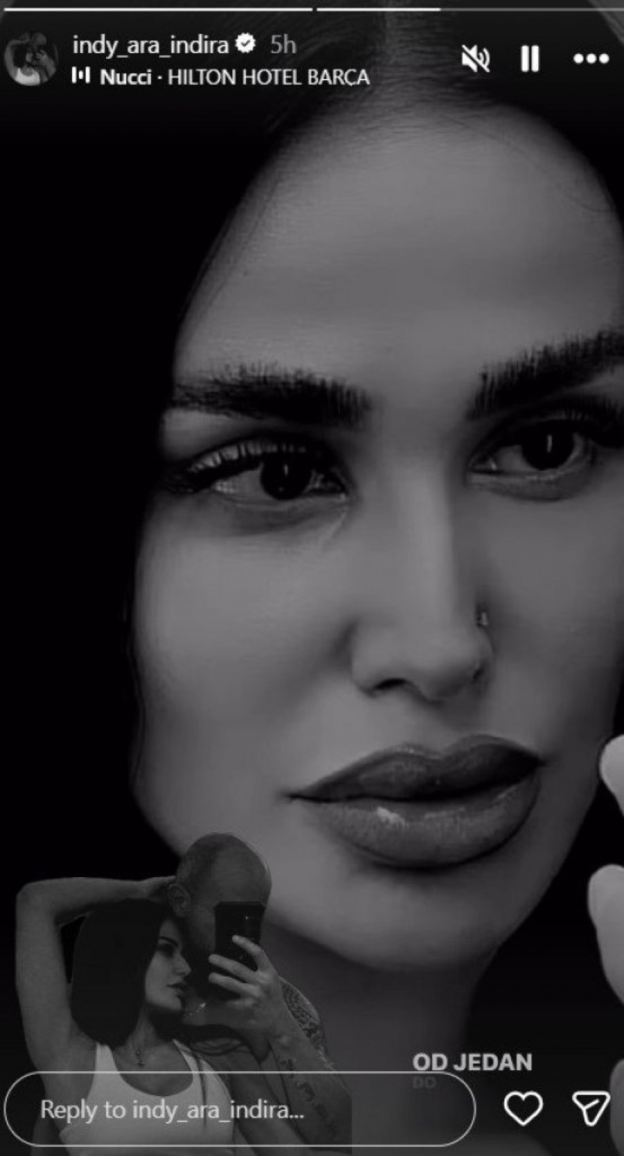 OVAJ PREZGODNI FRAJER JE NOVI DEČKO INDI ARADINOVIĆ! Pevačica ga krila kao zmija noge, ŽENAMA POPADALE VILICE! (FOTO)