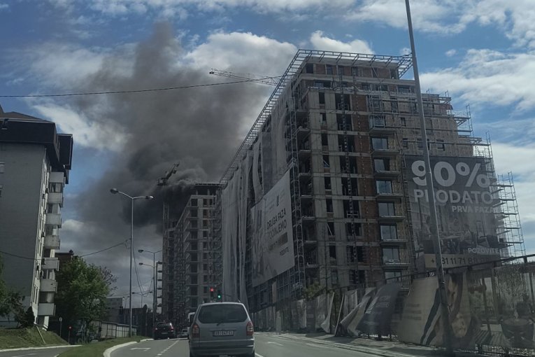 Požar na Čukaričkoj padini