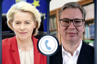 VUČIĆ RAZGOVARAO SA URSULOM FON DER LAJEN! "Srbija nastavlja odgovorno i posvećeno da radi na usklađivanju sa evropskim standardima"!