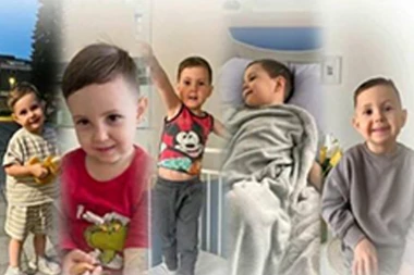 MALI BALŠA (3) VODI TEŠKU BORBU SA JUINGOVIM SARKOMOM! Za lečenje u Francuskoj hitno potrebno 245.000 EVRA - NE OKLEVAJTE, POMOZITE!