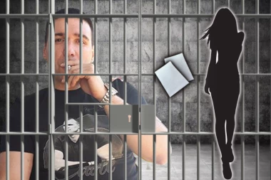 BRUTALNO MI NEDOSTAJEŠ LEPOTO MOJA! Egzekutor kavačkog klana dobija u pritvoru poruke pune strasti - ON JOJ UZVRAĆA ISTOM MEROM!