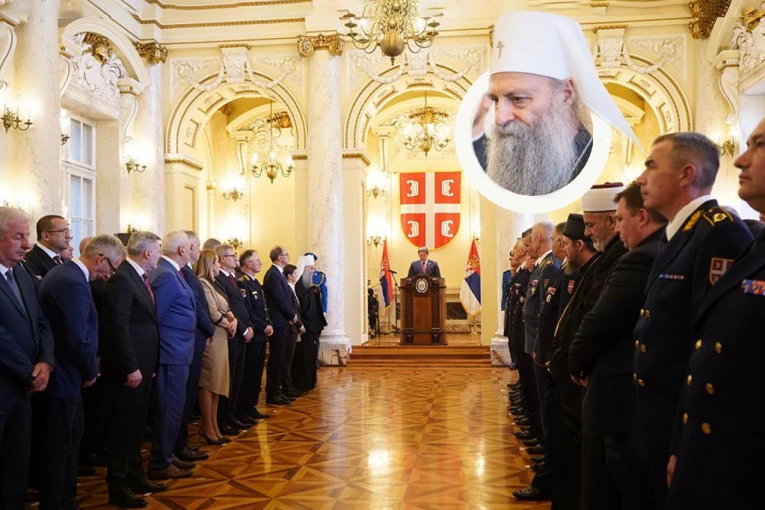 PATRIJARH, VOJNI I DRŽAVNI VRH POD ISTIM KROVOM: Jedinstvo koje se potvrđuje u najvažnijim trenucima za državu