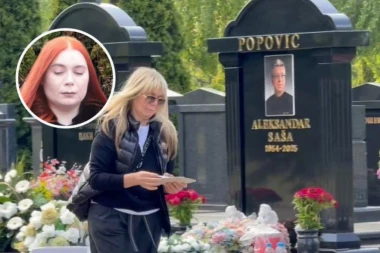 DANAS SE NIJE POJAVILA NA GROBLJU, A OVAKVU PORUKU ŠALJE! Aleksandra Popović OBJAVOM NA OČEV ROĐENDAN blokirala mreže!