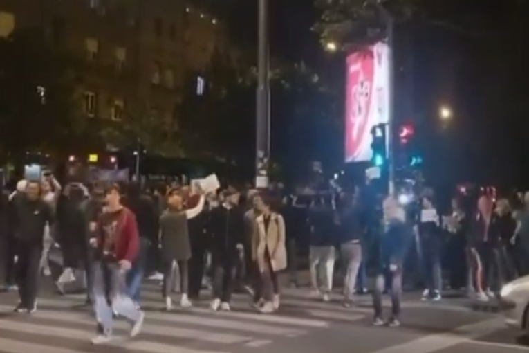OPET KRENULI DA PRAVE PROBLEME! Dvadesetak zgubidana-blokadera u Zemunu bi opet da proda iste fore, ali ih narod gleda kao čudake! (VIDEO)
