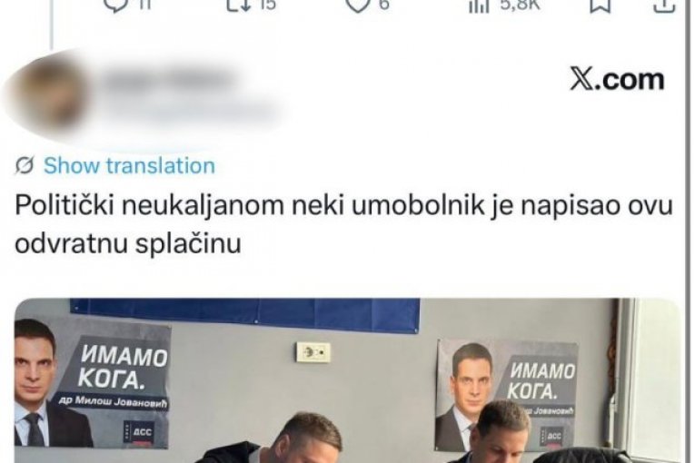 Blokaderi udarili na Štimca