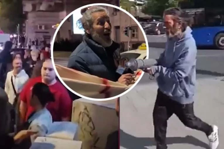 PIJANI, DROGIRANI, NASILNI! Gledajte kakva blokaderska "elita" se juče okupila u Zemunu! (VIDEO)