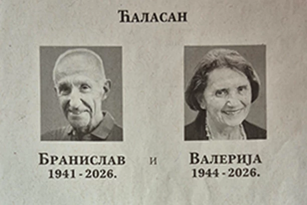 MUŽ I ŽENA UMRLI DAN ZA DANOM! U čitulji priča o ljubavi!