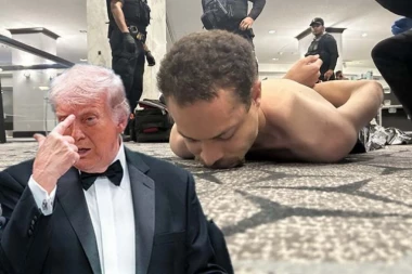 "OVO ME NEĆE ODVRATITI OD POBEDE U RATU U IRANU": Tramp se oglasio posle napada u hotelu (VIDEO)