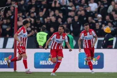 MAGIČNA AKCIJA ZVEZDE! Ovako su crveno-beli poveli u derbiju (VIDEO)