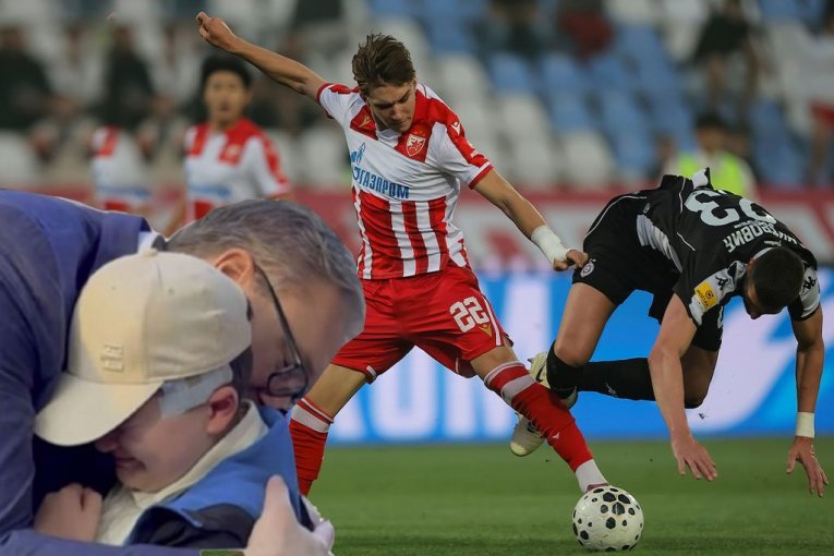 "ZNAO SAM DA ĆE DA DRŽI OBEĆANJE!" Predsednik Vučić održao svoju reč - mali Andrija bio je na večitom derbiju! (FOTO)