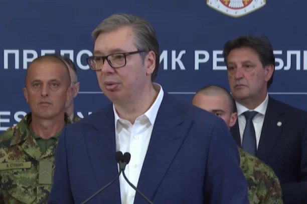 NAKON PRIJEMA SRPSKIH VOJNIKA IZ MIROVNE MISIJE: Obraća se predsednik Vučić!
