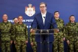 "ONI SU VELIKO BLAGO SRBIJE, ČESTITOG SRCA!" Vučić dočekao MIROVNJAKE IZ LIBIJE: U pitanju su veoma hrabri momci i devojke!