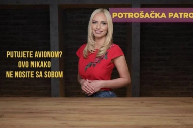 PUTUJETE AVIONOM? Ovo NIKAKO ne nosite sa sobom! (VIDEO)