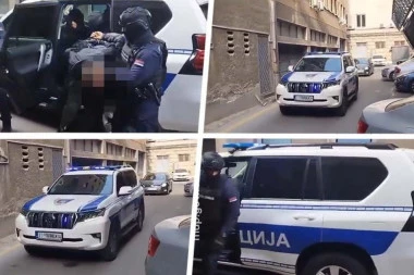 OVAKO JE UHAPŠEN OSUMNJIČENI ZA UBISTVO NA NOVOM BEOGRADU! Nakon zločina seo u žrtvin automobil i pobegao! (VIDEO)