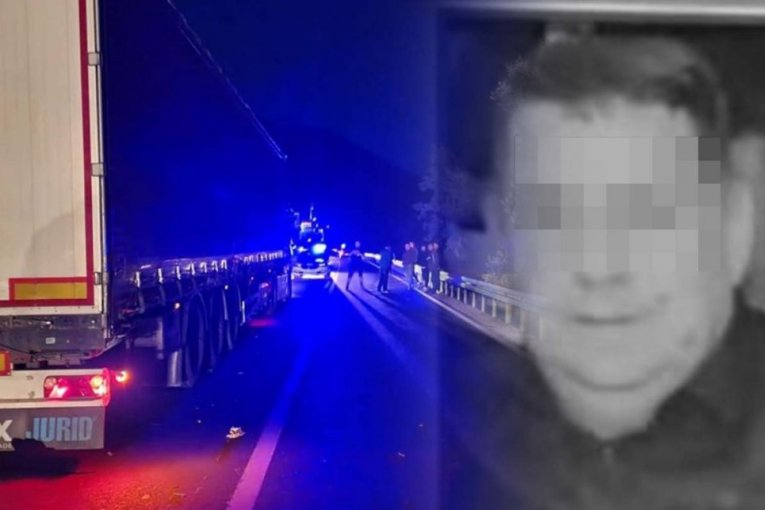 SUFFERED THE SAME FATE AS HIS FATHER! This is Jasmin who died in a horrific accident near Arandjelovac: A car KNOCKED HIM DOWN as he was getting into a truck! (PHOTO)