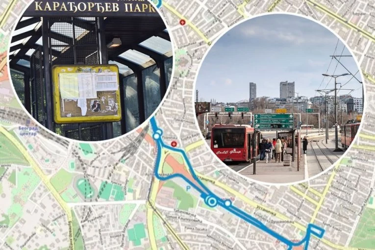 BEOGRADSKE ULICE DOBILE NOVU AUTOBUSKU LINIJU: Ovo je cela trasa, a spajaće kritične delove grada!