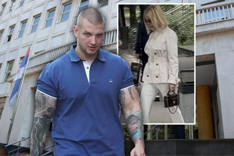 TANJA MILJKOVIĆ U BELOM ODELU DOŠLA DA PODRŽI SUPRUGA! Preuzela kesu od Marka Mesara - IDE POSLEDNJA, A DOLAZI PRVA! (VIDEO)