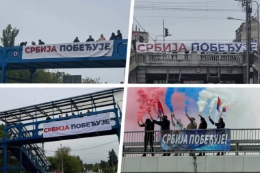 "SRBIJA POBEĐUJE!" Moćna poruka osvanula širom Beograda - NAROD POKAZAO ŠTA ŽELI I ŠTA MU TREBA! (FOTO, VIDEO)
