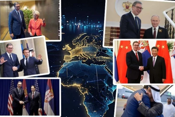 VUČIĆ USPEŠNO POZICIONIRAO SRBIJU U KOMPLEKSNIM OKOLNOSTIMA! I na istok, i na zapad, na sever i jug!