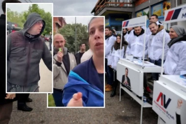 TO JE MANIR BLOKADERA! Psovke, vređanje i napad na aktiviste SNS na Novom Beogradu još jedan pokazatelj koliko su nemoćni! (VIDEO)