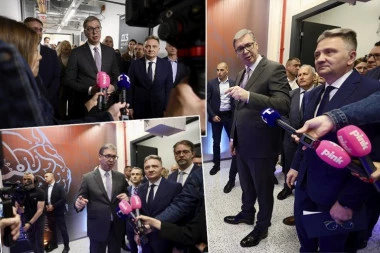 NE SMEMO DA PROPUSTIMO OVU REVOLUCIJU! Predsednik Vučić u Kragujevcu prisustvuje puštanju u rad novih modula data centra i superkompjutera! (FOTO, VIDEO)