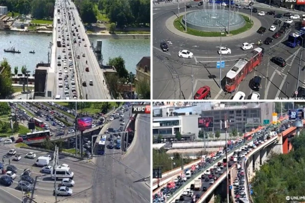 OGROMNE GUŽVE NA IZLAZU IZ BEOGRADA! Saobraćajni haos, vozila mile, kilometarske kolone pred Prvi maj!(FOTO)