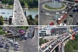 OGROMNE GUŽVE NA IZLAZU IZ BEOGRADA! Saobraćajni haos, vozila mile, kilometarske kolone pred Prvi maj!(FOTO)