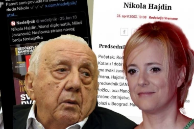KOMPLETNO RAZMONTIRANA LAŽ ŽAKLINE TATALOVIĆ! Novi problem za novinarku N1: Tvrdila je da joj je baba sestra Nikole Hajdina, ALI ON NIJE IMAO SESTRU!