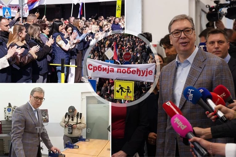 VUČIĆ OBILAZI CENTAR ZA DUALNO OBRAZOVANJE: U Nemačkoj čak 400.000 kompanija radi na taj način, kod nas samo 1.200! (VIDEO)