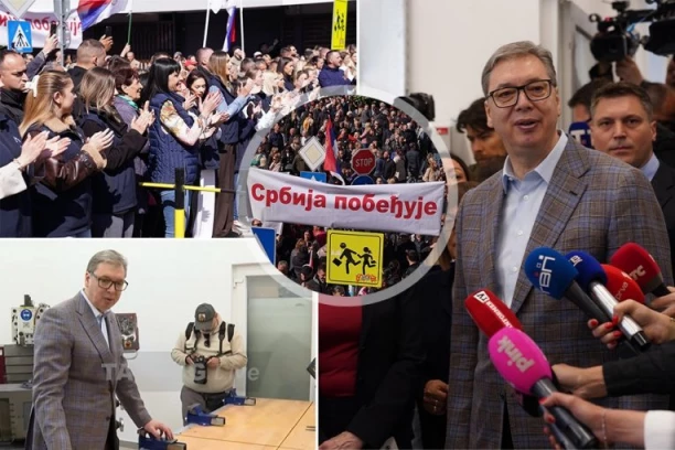 VUČIĆ OBILAZI CENTAR ZA DUALNO OBRAZOVANJE: U Nemačkoj čak 400.000 kompanija radi na taj način, kod nas samo 1.200! (VIDEO)