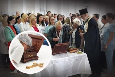 SVETINJA U BOLNIČKIM HODNICIMA: Molitveni susret koji je okupio lekare, pacijente i osoblje u KBC “Dragiša Mišović”